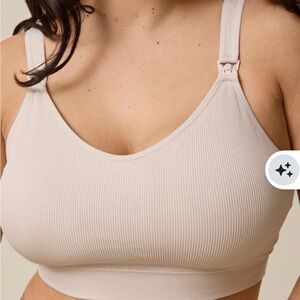 Kindred Bravely Mia Maternity & Nursing Lounge Bra - Stone